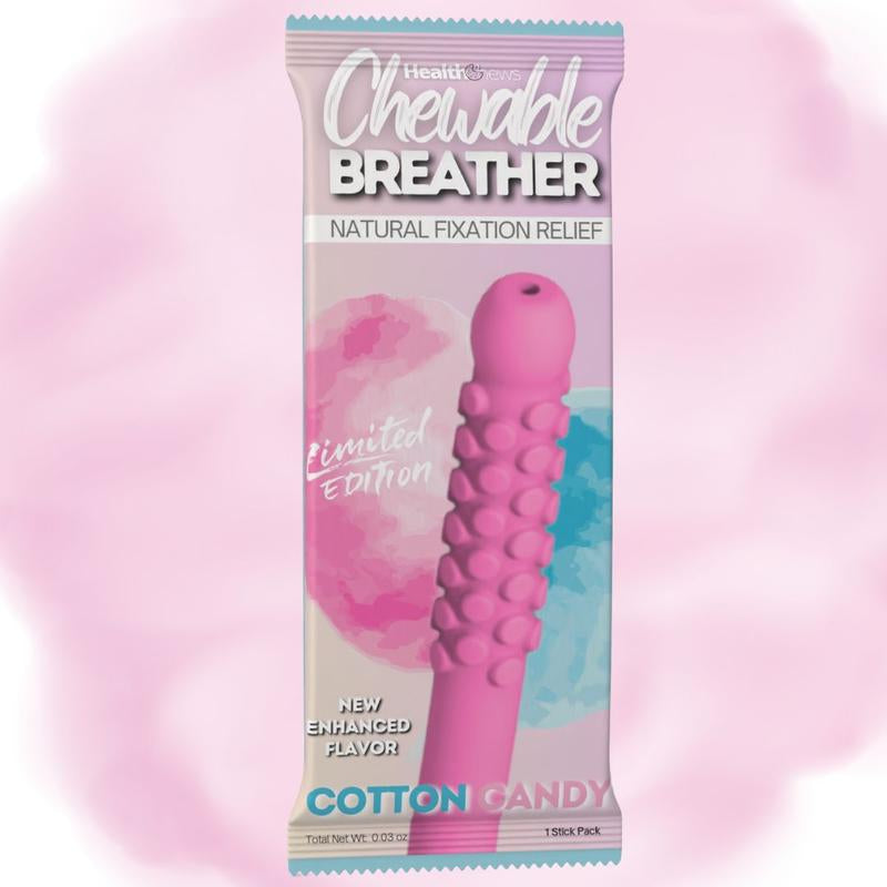 Chewable Breather Stick Cotton Candy Flavor – Fixation Relief