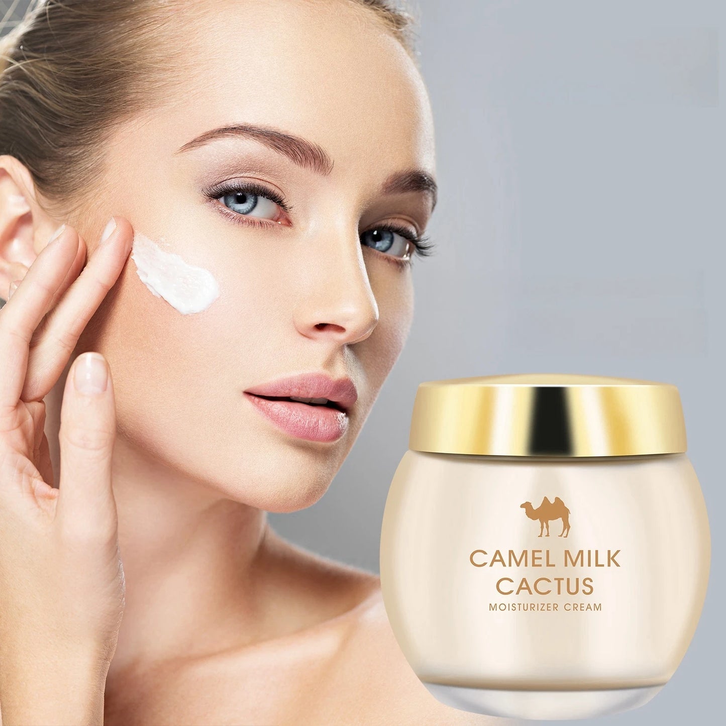 130G Camel Milk Cactus Moisturizing Miracle Cream Firms and Nourishes the Skin All-In-One Moisturizer