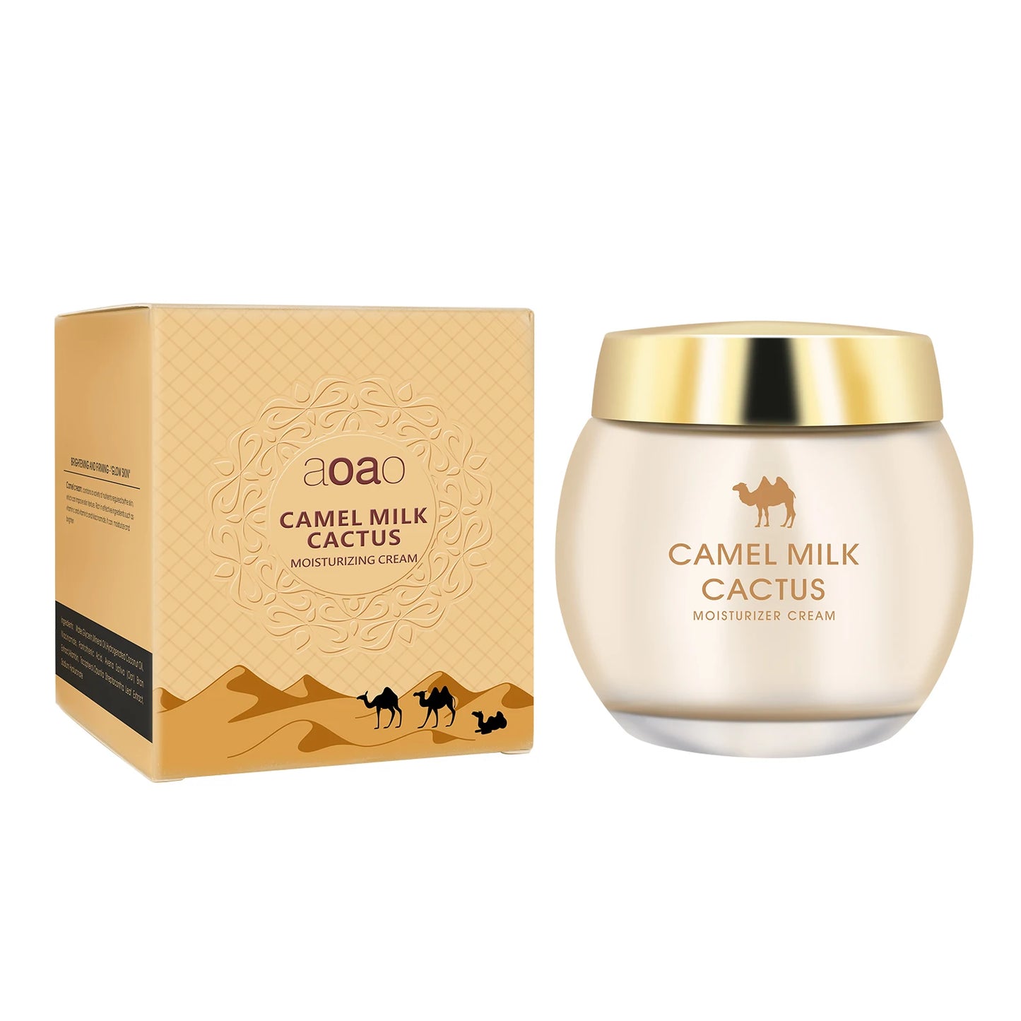 130G Camel Milk Cactus Moisturizing Miracle Cream Firms and Nourishes the Skin All-In-One Moisturizer