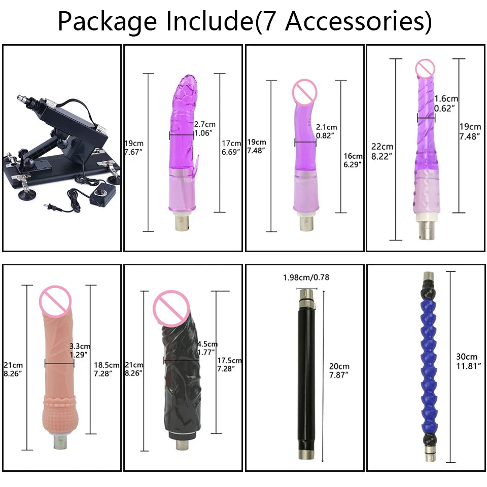 ROUGH BEAST 3XLR Sex Machine with Dildo Attachment for Women and Man Automatic Masturbation Machine Telescopic Sex Toys Products