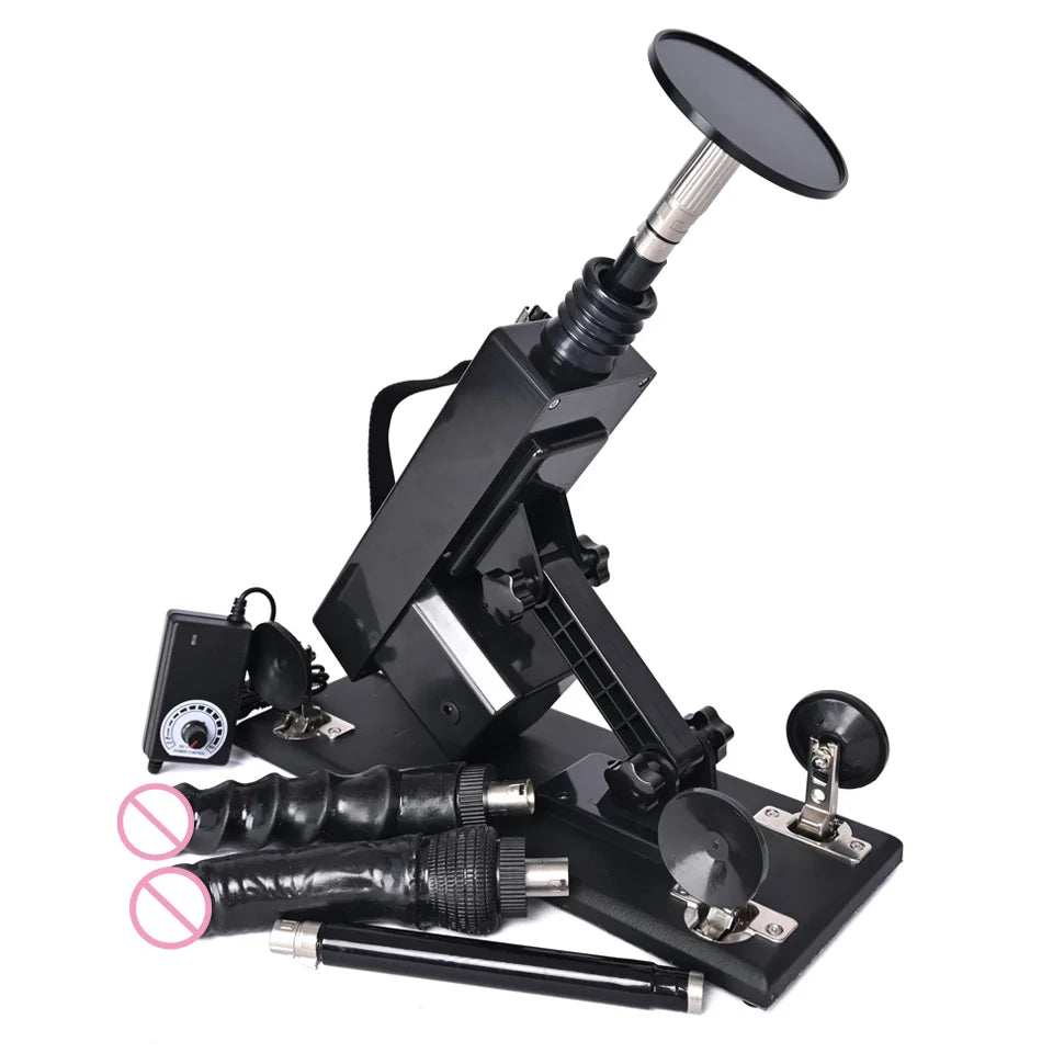 ROUGH BEAST 3XLR Sex Machine with Dildo Attachment for Women and Man Automatic Masturbation Machine Telescopic Sex Toys Products