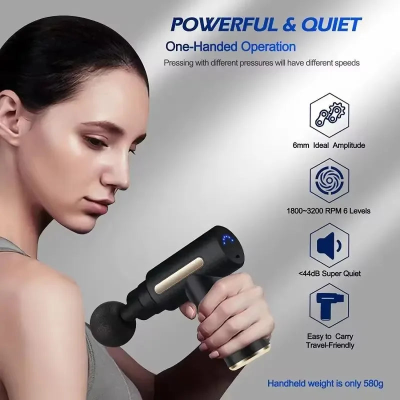 2025Mini Massage Gun Automatic Silent Sex Machine Male Female Sex Toy Sex Masturbation Machine Dildo vibrator Adult Gift