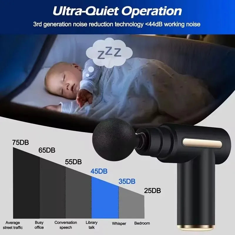 2025Mini Massage Gun Automatic Silent Sex Machine Male Female Sex Toy Sex Masturbation Machine Dildo vibrator Adult Gift