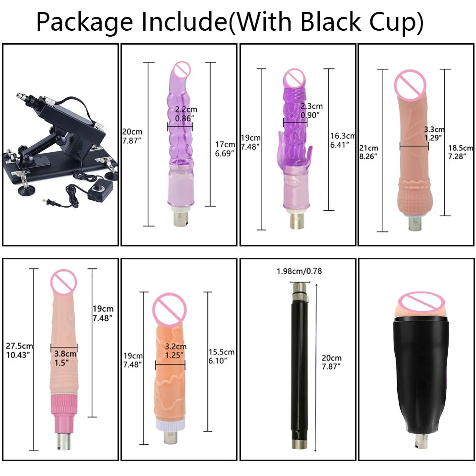 ROUGH BEAST 3XLR Sex Machine with Dildo Attachment for Women and Man Automatic Masturbation Machine Telescopic Sex Toys Products