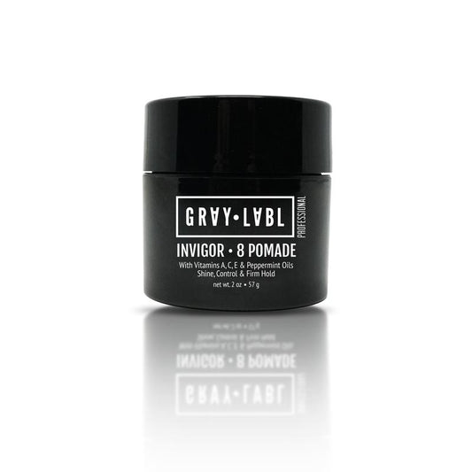 GRAY LABL - INVIGOR • 8 POMADE - PLIABLE WAX STYLER - SLEEK, WET LOOKS STYLER