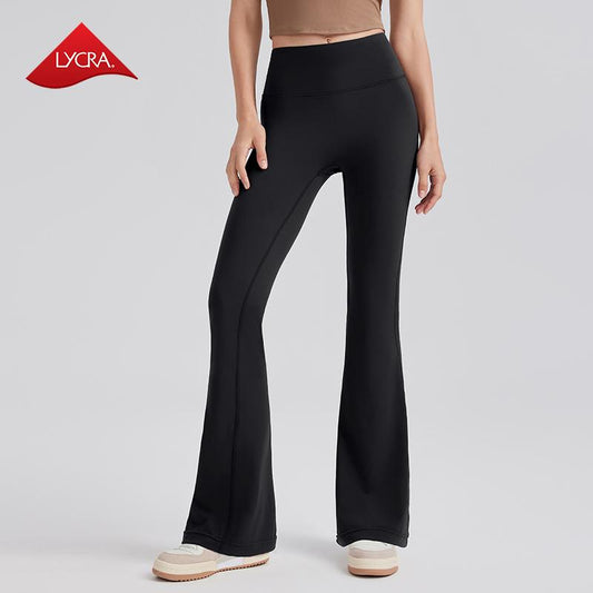 AFZ Women'S 1/2 Piece Flare Pants Seamless Workout High Waist Tummy Control Bottoms Basic Comfort Exercise Flare Leggings