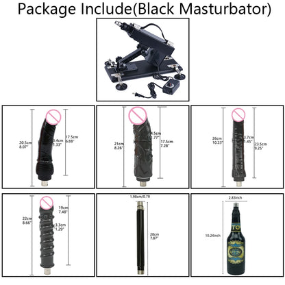 ROUGH BEAST 3XLR Sex Machine with Dildo Attachment for Women and Man Automatic Masturbation Machine Telescopic Sex Toys Products