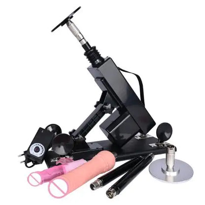 ROUGH BEAST 3XLR Sex Machine with Dildo Attachment for Women and Man Automatic Masturbation Machine Telescopic Sex Toys Products