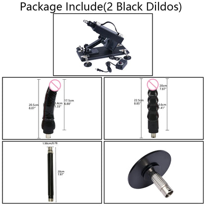 ROUGH BEAST 3XLR Sex Machine with Dildo Attachment for Women and Man Automatic Masturbation Machine Telescopic Sex Toys Products
