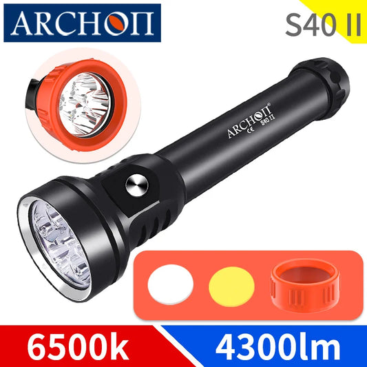 ARCHON S40 II 4300lm diving lighting-0
