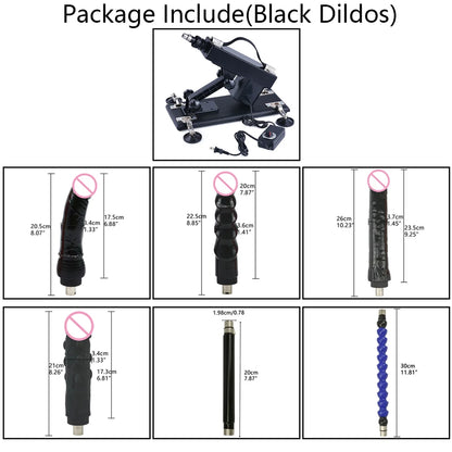 ROUGH BEAST 3XLR Sex Machine with Dildo Attachment for Women and Man Automatic Masturbation Machine Telescopic Sex Toys Products