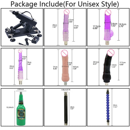 ROUGH BEAST 3XLR Sex Machine with Dildo Attachment for Women and Man Automatic Masturbation Machine Telescopic Sex Toys Products